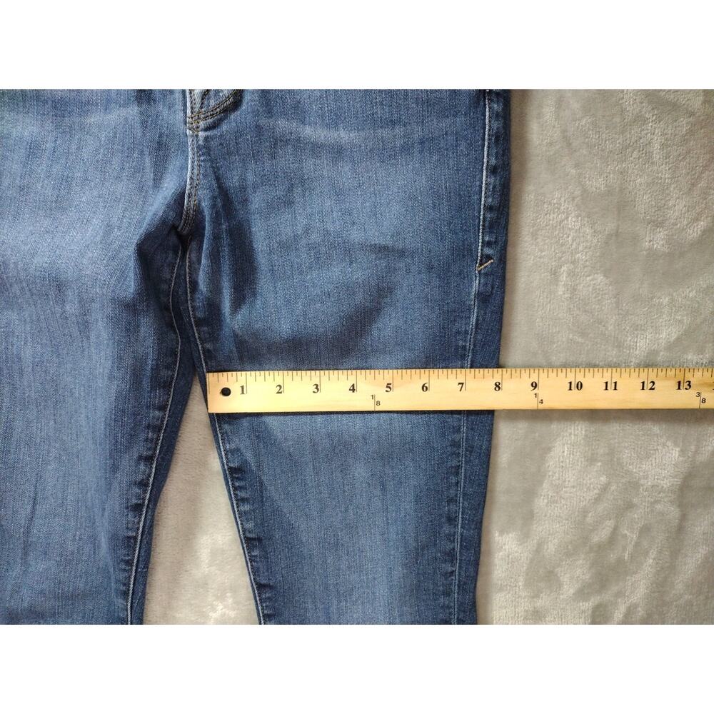 Good American Good Legs Jeans Womens 10/30 Skinny Medium Wash Preppy Casual - Picture 12 of 13
